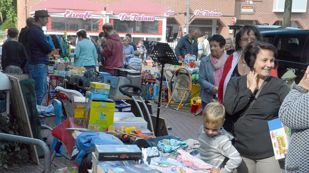 Dieses Bild in Ramslohs Ortsmitte, das beim Krammarkt 2017 entstand, wird es so bald nicht wieder geben. In diesem Jahr fällt der Krammarkt erneut aus.