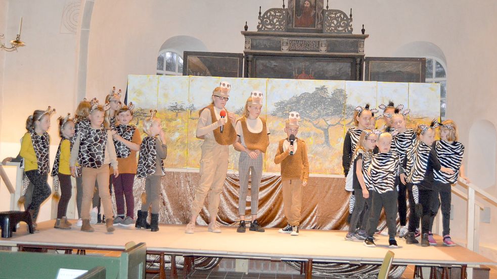 Im September 2019 stand das Kindermusical „Eine Freundschaft in der Savanne“ auf dem Programm. Dann folgte eine lange Corona-Pause. Foto: Archiv