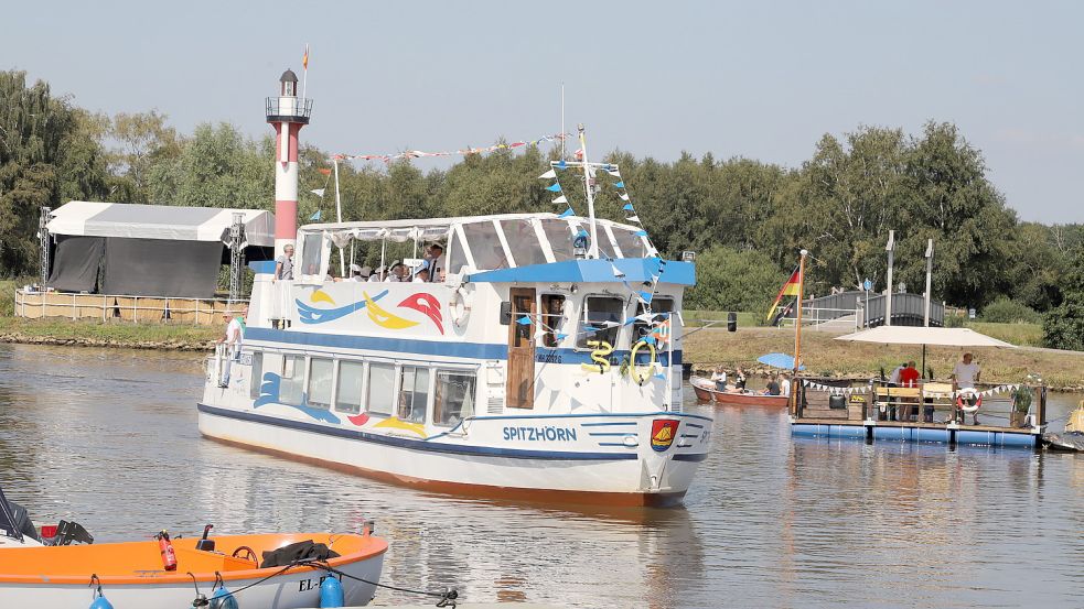 Der Ausflugsdampfer der Barßeler Touristik, die MS Spitzhörn, wird grundlegend saniert und nimmt wieder Fahrt auf. Das Sorgenkind bleiben fehlende Kapitäne. Foto: C. Passmann