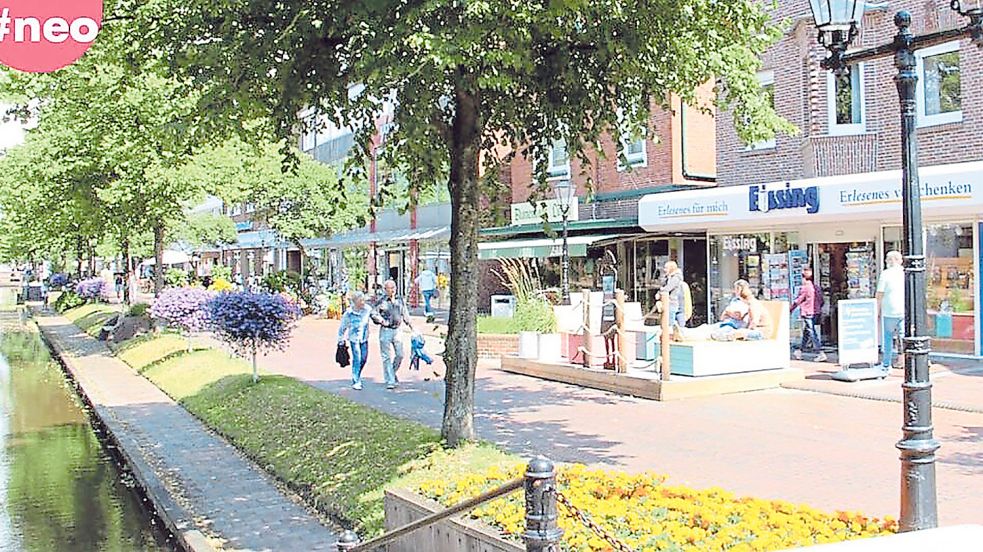 Am Hauptkanal in Papenburg sind viele lokale Geschäfte zu finden, die unabhängig von Filialketten ihre Produkte verkaufen. Fotos: Rumpker/Archiv