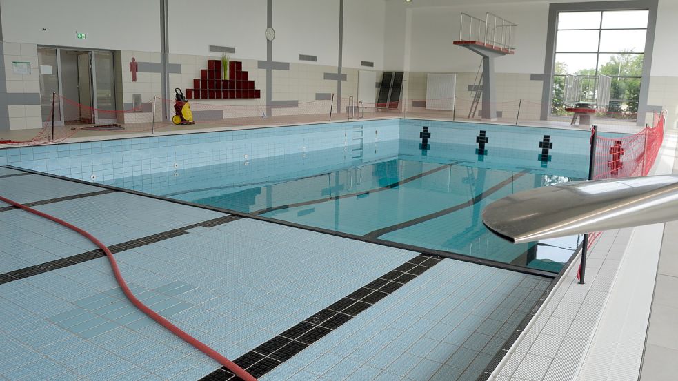 Wegen der jährlichen Wartungsarbeiten wird das Hafen-Bad in Barßel vom 25. Juni bis zum 13. Juli geschlossen sein. Foto: Fertig