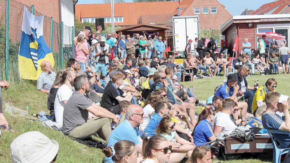 Eine schöne Kulisse und Atmosphäre herrschte am Samstagnachmittag im Dünenkessel auf Juist.