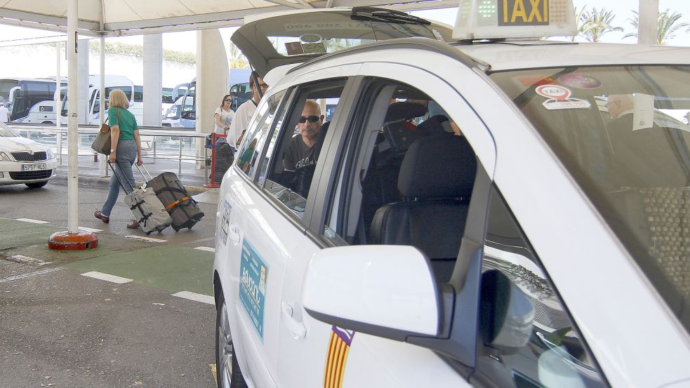 Taxifahrer auf Mallorca gehen mittlerweile auf die Barrikaden. Foto: dpa/Zuma Press