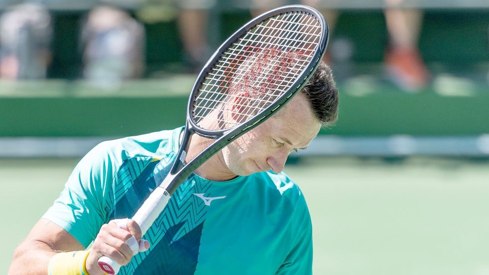 Kohlschreiber konnte in seiner Karriere acht Turniere gewinnen, dabei holte er dreimal den Titel auf Sand in München und siegte einmal in Halle auf Rasen. Foto: Maximilian Haupt/dpa