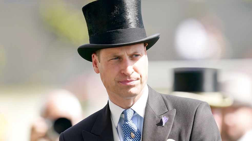 Prinz William fährt nur äußerst selten aus der Haut. Foto: dpa/PA Wire/David Davies