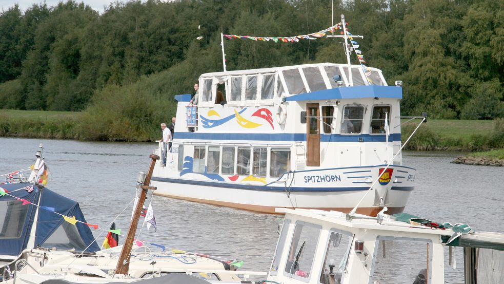 Die „MS Spitzhörn“ verkehrt auf dem Barßeler Tief, Jümme und Soeste. Foto: Passmann