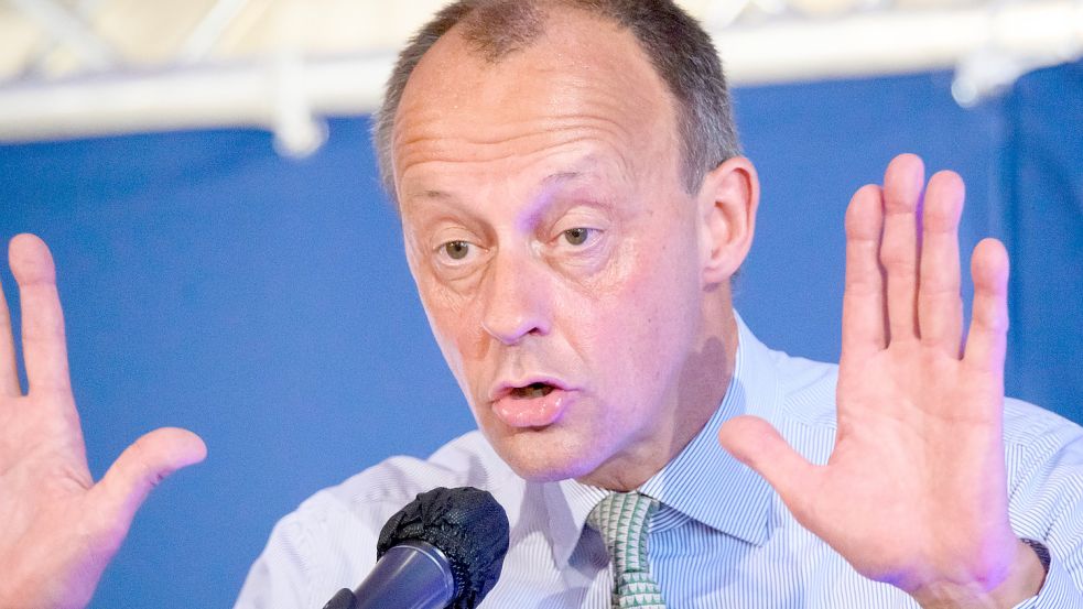 CDU-Parteichef Friedrich Merz hat im Kampf gegen die Inflation andere Vorstellungen als Kanzler Olaf Scholz (SPD). Foto: Jonas Walzberg