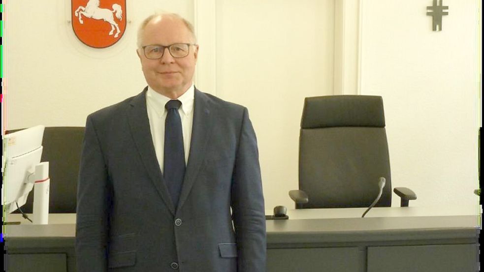 Der stellvertretende Direktor des Amtsgerichts Cloppenburg, Hubert Tolksdorf, wurde in den Ruhestand verabschiedet. Foto: Reinecke