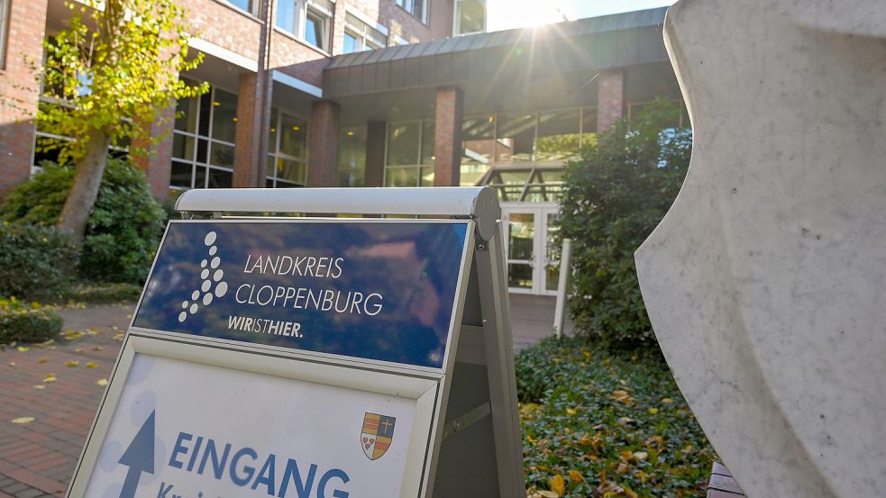 Am Dienstag,12. Juli, tagt ab 18 Uhr der Kreistag im Sitzungssaal des Kreishauses in Cloppenburg. Dabei geht es auch um den Haushalt 2022 und die Kreisumlage. Foto: Hermes