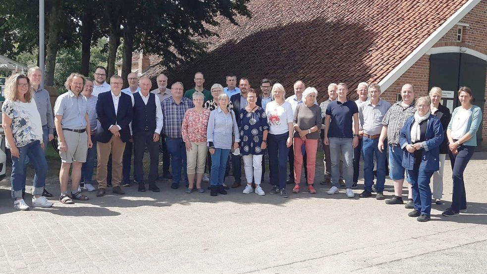 Gemeinsam berieten die Mitglieder des Rates der Gemeinde Westoverledingen über Klimaschutz. Foto: Gemeinde Westoverledingen