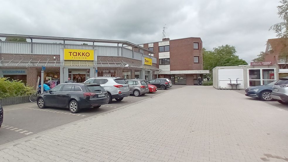 Hier soll der Neubau für Fachmärkte entstehen. Foto: Vogt