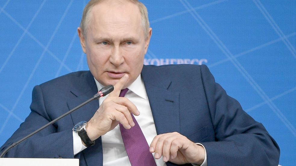 Kann den Gashahn jederzeit wieder zudrehen: Russlands Präsident Wladimir Putin. Foto: IMAGO images/Alexey Maishev