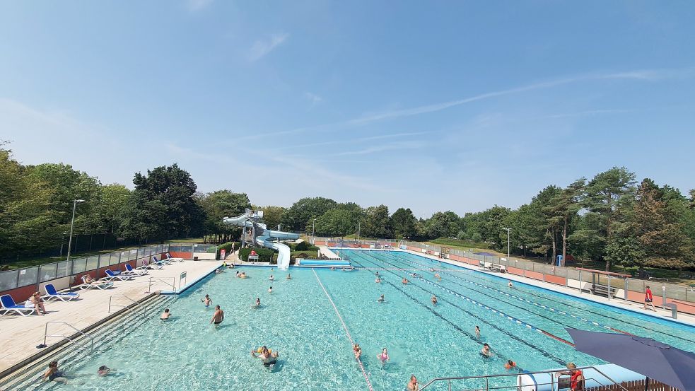 Das Friesenbad in Weener hat enorme Vorteile, was den Verbrauch angeht. Foto: Gettkowski/Archiv