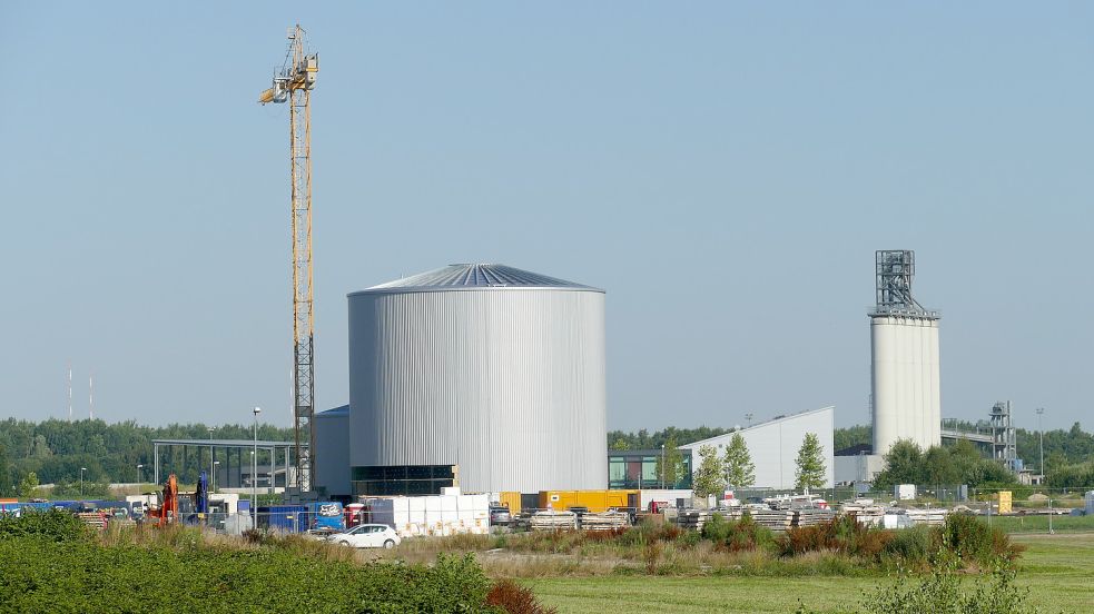 Die Firma Revis Bioenergie baut eine Biomethan-Anlage im c-Port. Archivfoto