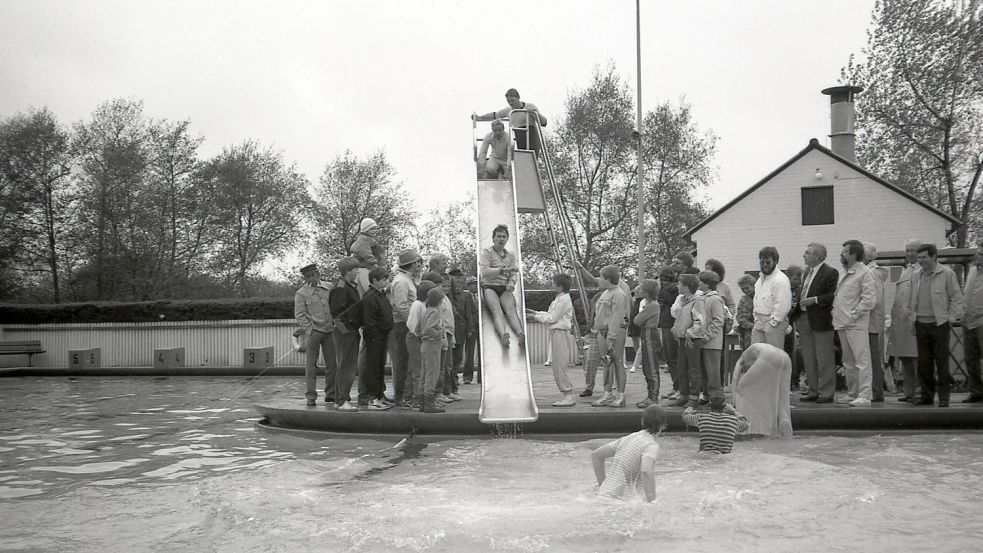 Am 30. Mai 1959 wurde das Freibad eröffnet. Gut 1000 Besucher sollen dabei gewesen sein. Das Foto stammt aus dem Archiv des General-Anzeigers.