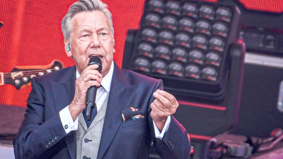 Mit 70 immer noch auf der Bühne: Roland Kaiser. Foto: Imago Images/Jan Huebner
