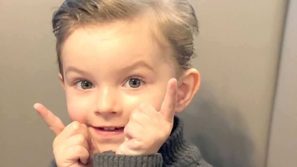 Kleiner Frechdachs: Gallimarkt-Baby Jonny, das während des diesjährigen Gallimarktes drei Jahre alt wird. Foto: privat