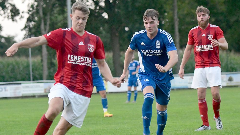 Marne Stührenberg hätte fast noch das 4:0 erzielt. Foto: Damm