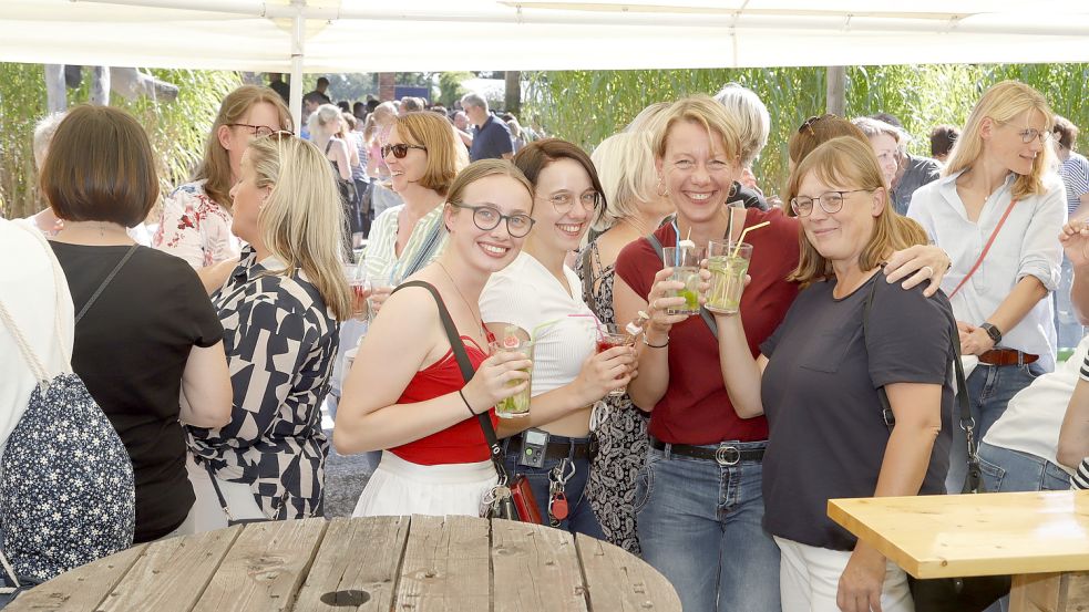 Gute Stimmung herrschte auf der Marktparty.