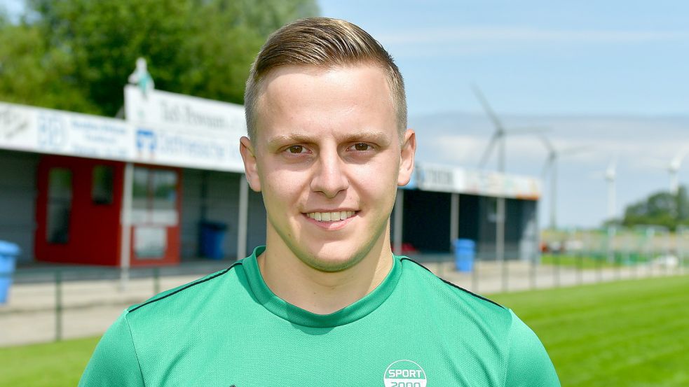 Paul Poppinga ließ Pewsum jubeln. Foto: Doden