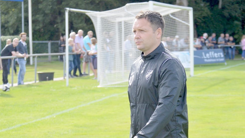 GW-Trainer Bernd Grotlüschen war enttäuscht.