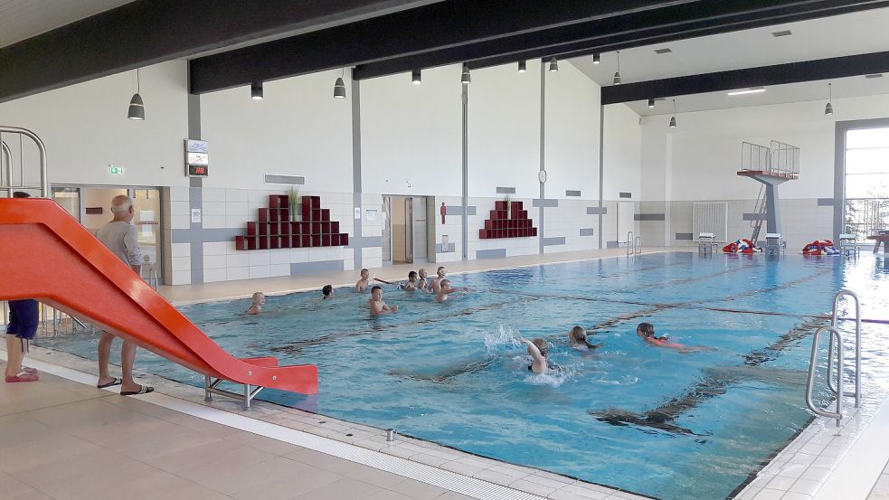 Das Hafen-Bad in Barßel bleibt für das öffentliche Schwimmen bis einschließlich Sonntag, 18. September, geschlossen. Foto: Heyn