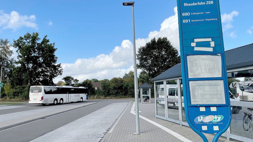 Ab 13 Uhr fährt am Sonntag halbstündig ein Shuttle-Bus zur Schwarzmoorstraße. So wird eine Verbindung zwischen Fehntjer Markt und Holland-Markt geschaffen. Foto: Janßen