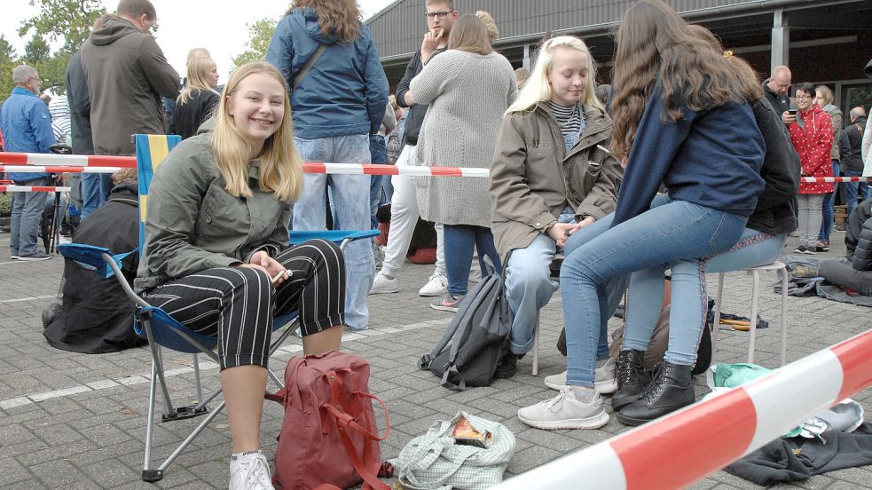 Der Verkauf lockte in der Vergangenheit viele Besucher an. Foto: Archiv