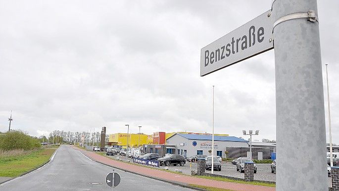 Das Gewerbegebiet an der Benzstraße soll jetzt zeitnah wachsen, nachdem der Förderbescheid des Landes da ist. Foto: Kierstein/Archiv