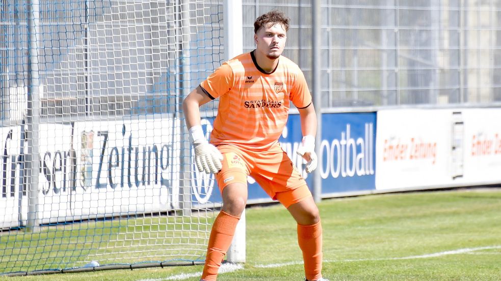 Isaak Djokovic musste siebenmal hinter sich greifen. Archivfoto: Wagenaar