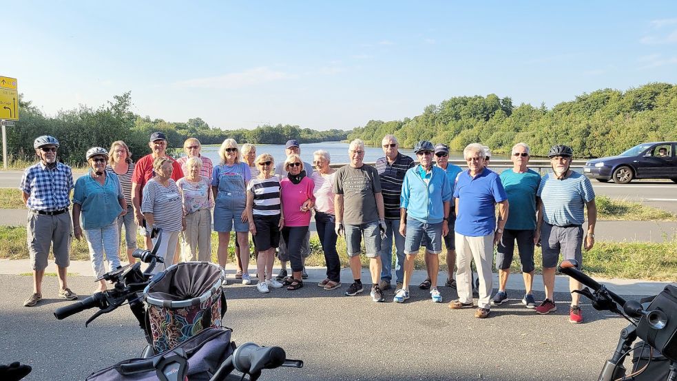Das Foto hat Horst Tinnemeyer am Startpunkt beim Langholter Meer anlässlich einer Abendtour fürs Stadtradeln aufgenommen.
