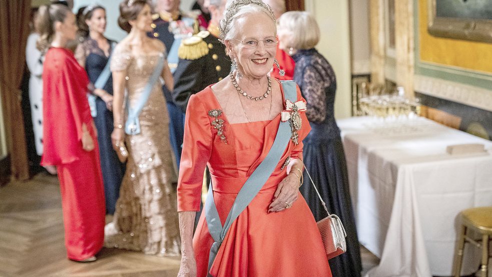 Dänemarks Königin Margrethe II. hat vier ihrer acht Enkelkindern ihre Titel entzogen. Foto: dpa/Ritzau Scanpix Foto/AP/Ida Marie Odgaard
