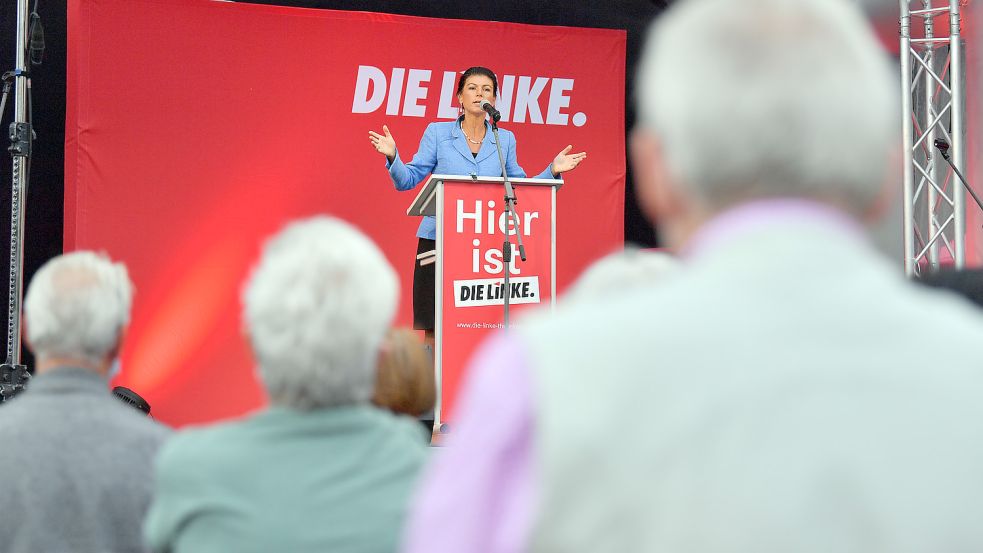 Wahlkampf - Die Linke Foto: dpa-Zentralbild