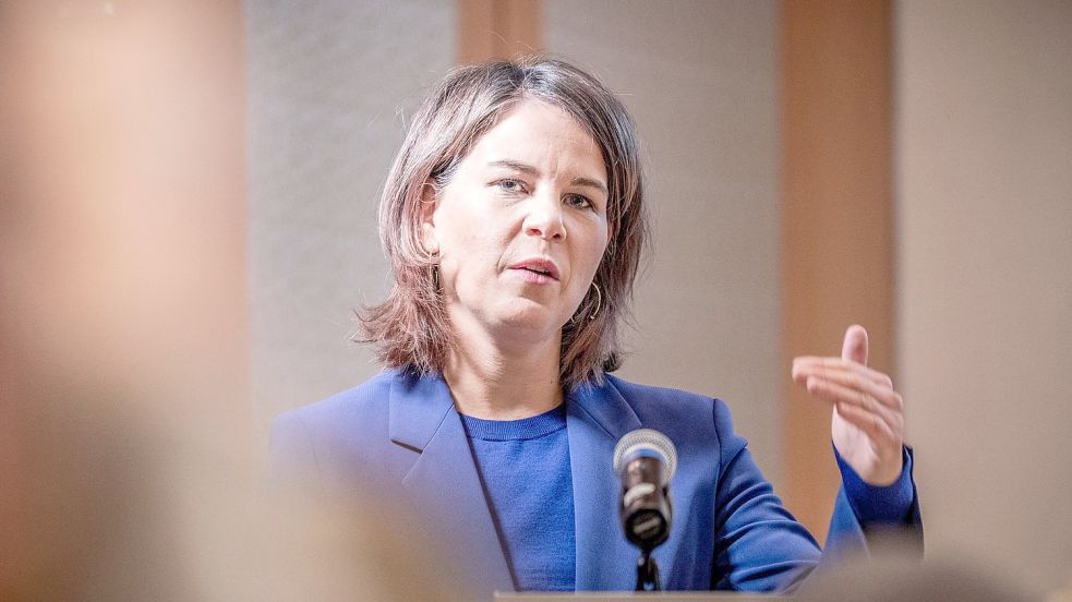 Die Bundesregierung suche permanent nach einer diplomatischen Lösung, sagte Bundesaußenministerin Annalena Baerbock im Gespräch mit unserer Redaktion. Foto: Michael Kappeler/dpa