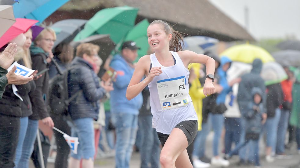 Katharina Saathoff gewann in diesem Jahr auch die Frauen-Wertung beim Ossiloop. Foto: Ortgies