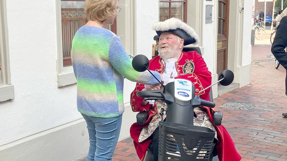 Trevor Heeks ist ein gerngesehener Gast in Leer. Foto: Kierstein