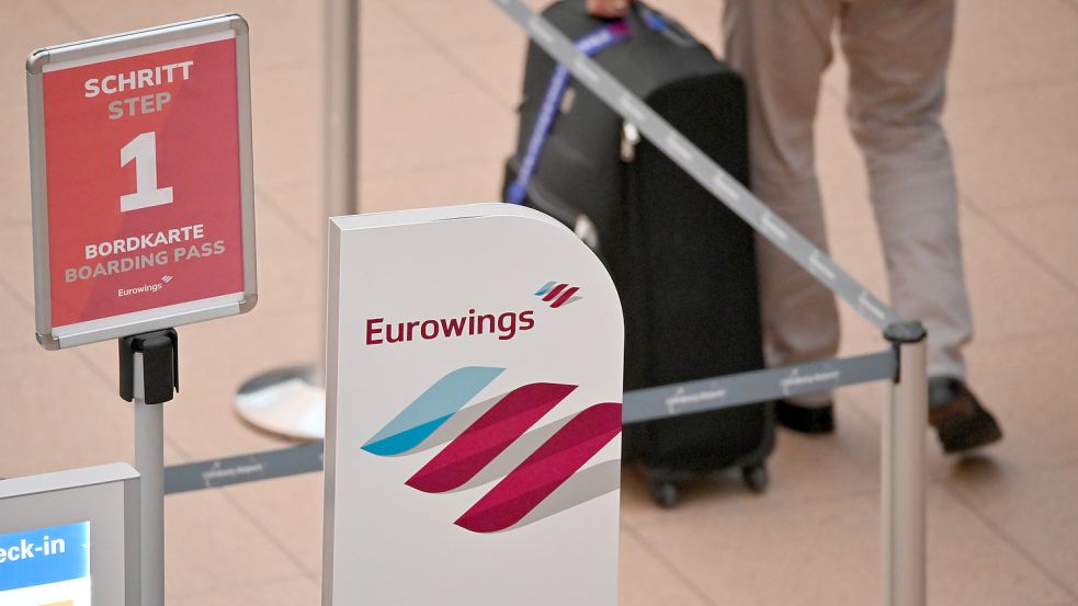 Zum zweiten Mal innerhalb von zwei Wochen sind Zehntausende Passagiere betroffen: Die Piloten von Eurowings sollen drei Tage lang streiken. Foto: Jonas Walzberg/dpa