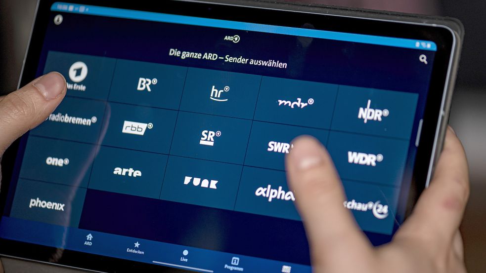 Die Inhalte der ARD Mediathek sind kostenfrei. Nun kommt allerdings zusätzlich eine kostenpflichtige App auf den Markt. Foto: picture alliance/dpa/Fabian Sommer