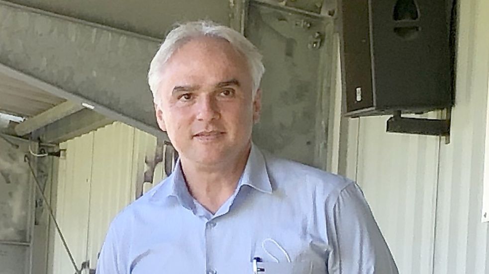 Ferhat Özdemir ist Vorsitzender von Kickers Leer.