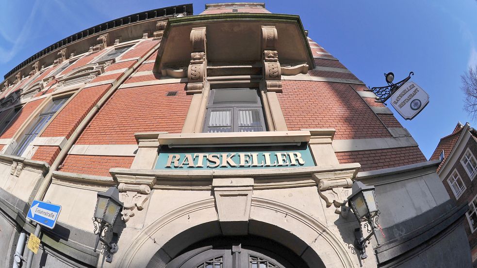 Der Eingang zum Ratskeller befindet sich in der Königstraße. meist ist er abgeschlossen. Foto: Ortgies/Archiv