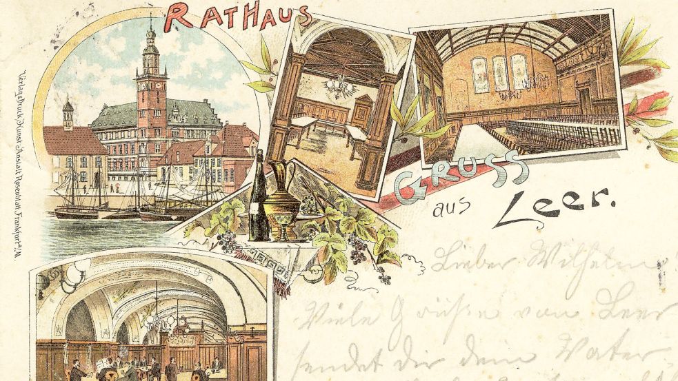 Auch auf Postkarten hat es der Ratskeller bereits geschafft. Foto: Stadtarchiv