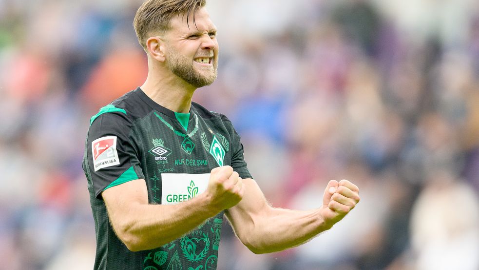 Zehn eigene Treffer konnte Niclas Füllkrug schon in dieser Saison für Werder Bremen bejubeln. Er ist damit Deutschlands bester Bundesliga-Torschütze – und einer für Flick?