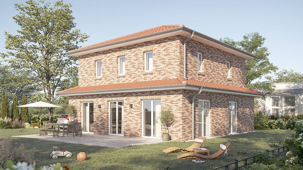 Diese Stadtvilla in Bingum kann am 20. November von 14 bis 17 Uhr besichtigt werden.