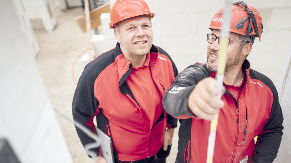Maßarbeit: Teamgeist und Vertrauen sind beim Bauunternehmen und Planungsbüro Günter Terfehr das A und O.