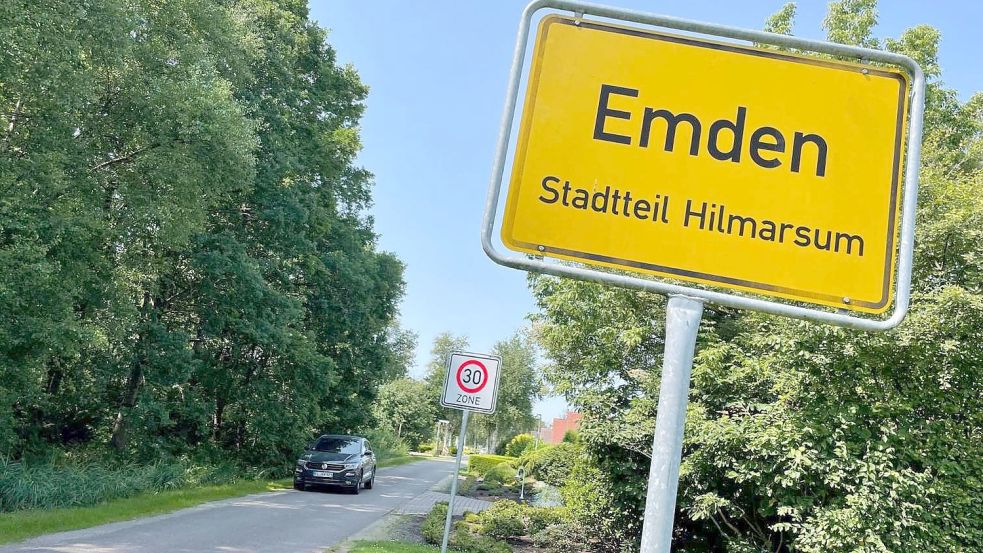 Am Birkhahnweg in Veenhusen begann im Juli der Emder Stadtteil Hilmarsum. Foto: Nording/Archiv