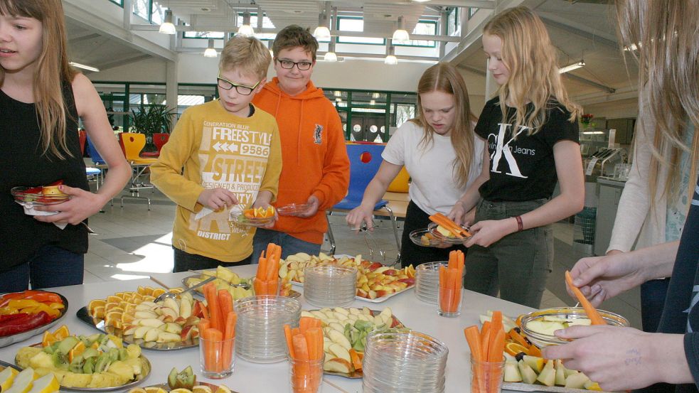 Eine höhere Bezuschussung für das Mittagessen an den Schulen möchte die SPD-Fraktion.Vorerst bleibt es b ei der bisherigen Regelung Foto: Passmann