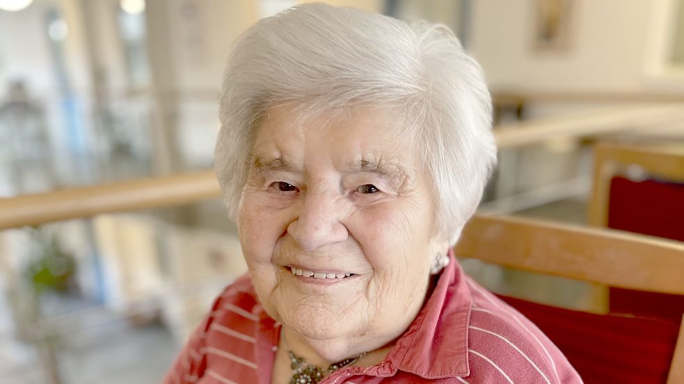 Hier strahlt die 100-jährige Ilse Marienhoff. Foto: privat