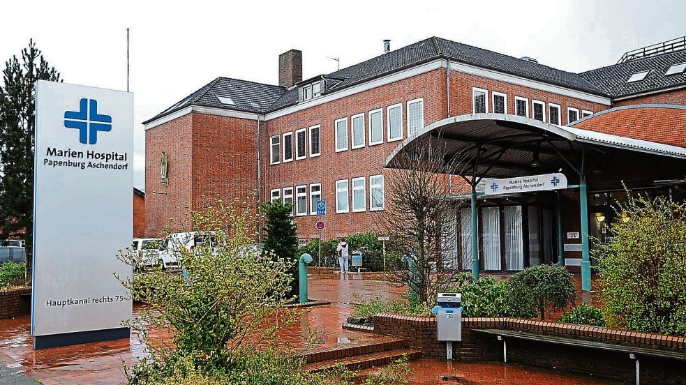 Wirtschaftliche Krise: Für Patienten und Personal im Marien-Hospital in Papenburg soll sich durch das Schutzschirmverfahren aber nichts ändern. FOTO: SCHADE