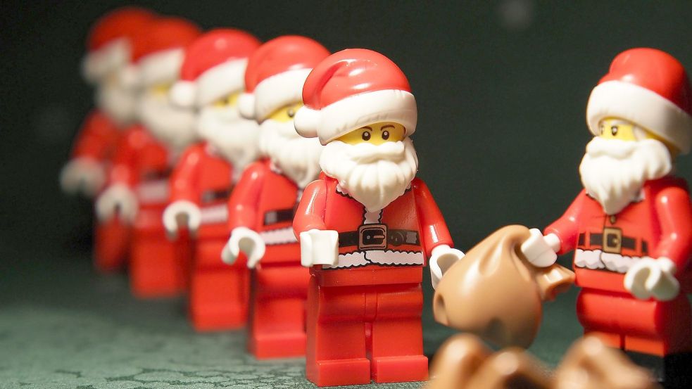 Weihnachtliche Legosets sind das Thema eines Wettbewerbs von Rhauderfehntjer Kaufleute. Foto: Ralf1403/Pixabay