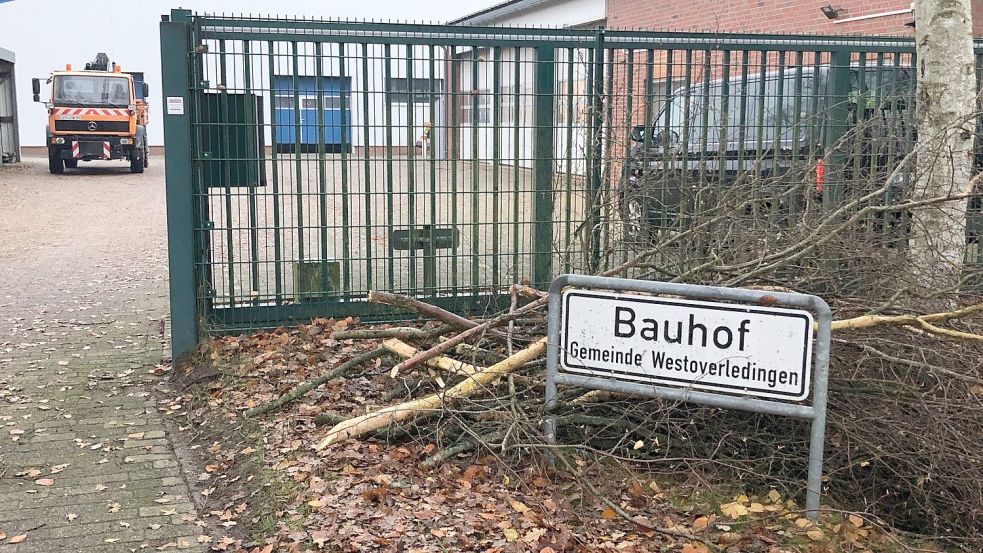 Auch in den Bauhof soll investiert werden. Unter anderem soll ein neues Fahrzeug angeschafft und ein Teil des Bauhofsgeländes asphaltiert werden. Foto: Ammermann